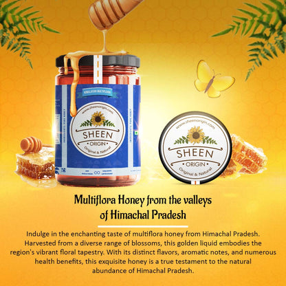 Multiflora Himachal Honey Pure and Natural - Exclusive Edition